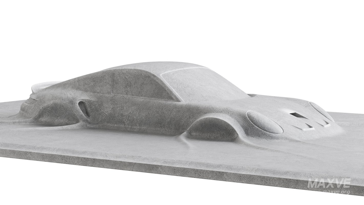Porsche 911 GTS wall sculpture - Image 6
