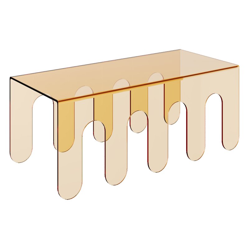 Coffee table table VB Glass Table by Vatreria Bazzanese - Image 3