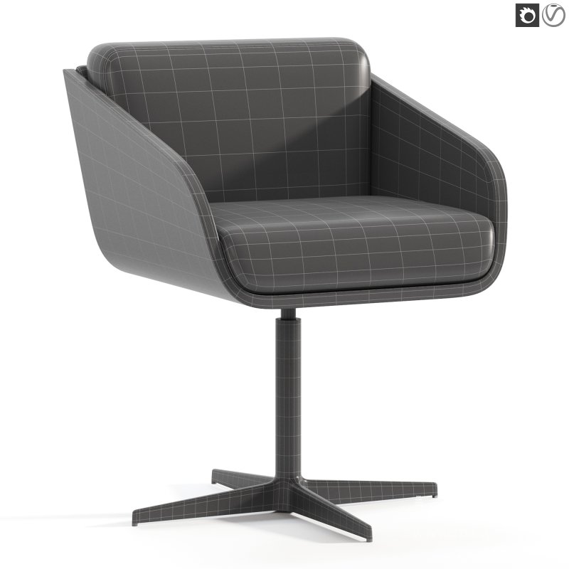 PLUME SWIVEL CHAIR - Image 2
