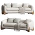 Amala Upholstered Sofa - Thumbnail 2