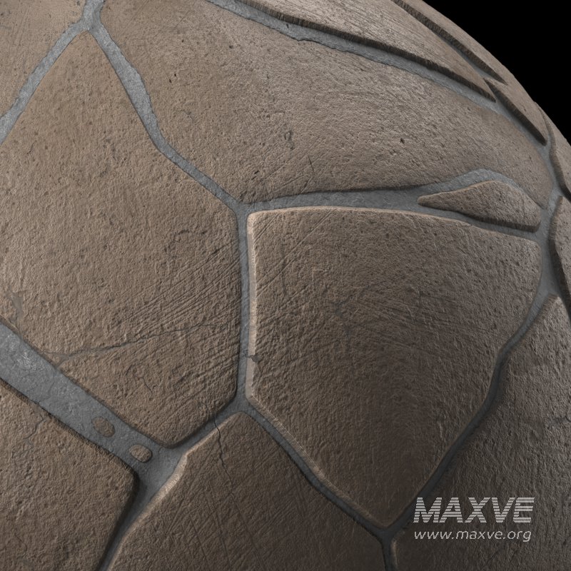 Stone Wall Materials 02- Brush Rock | Sbsar Pbr 4k Seamless - Image 7