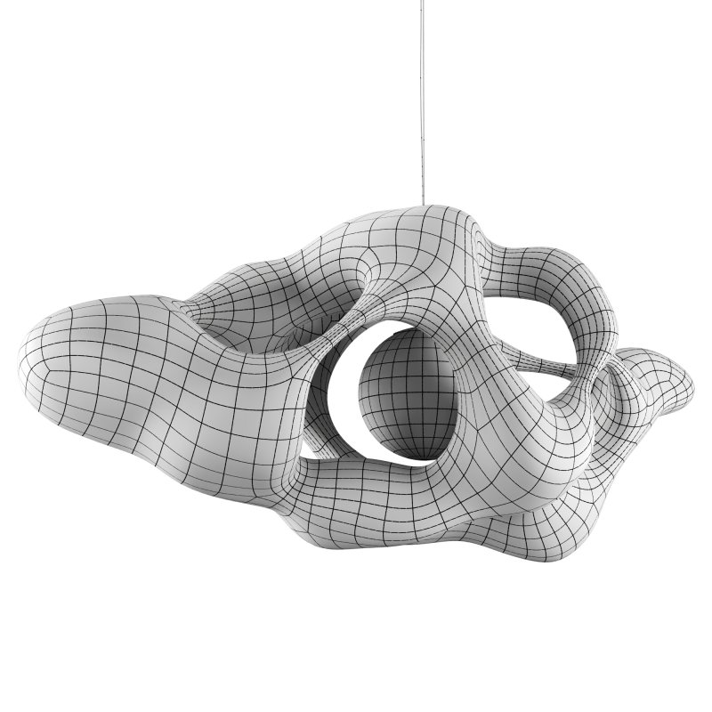 Horizontal Amobius illuminated sculpture - Image 5