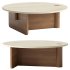 Natadora Pivot Marble Coffee Table - Thumbnail 4