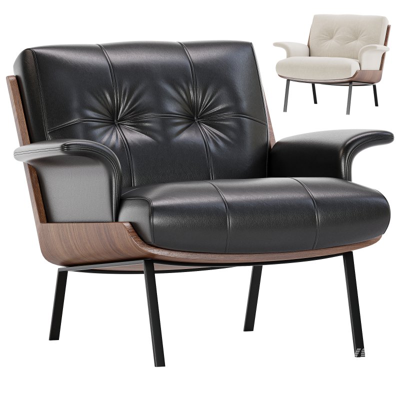 Daiki armchairs by Minotti - Image 2