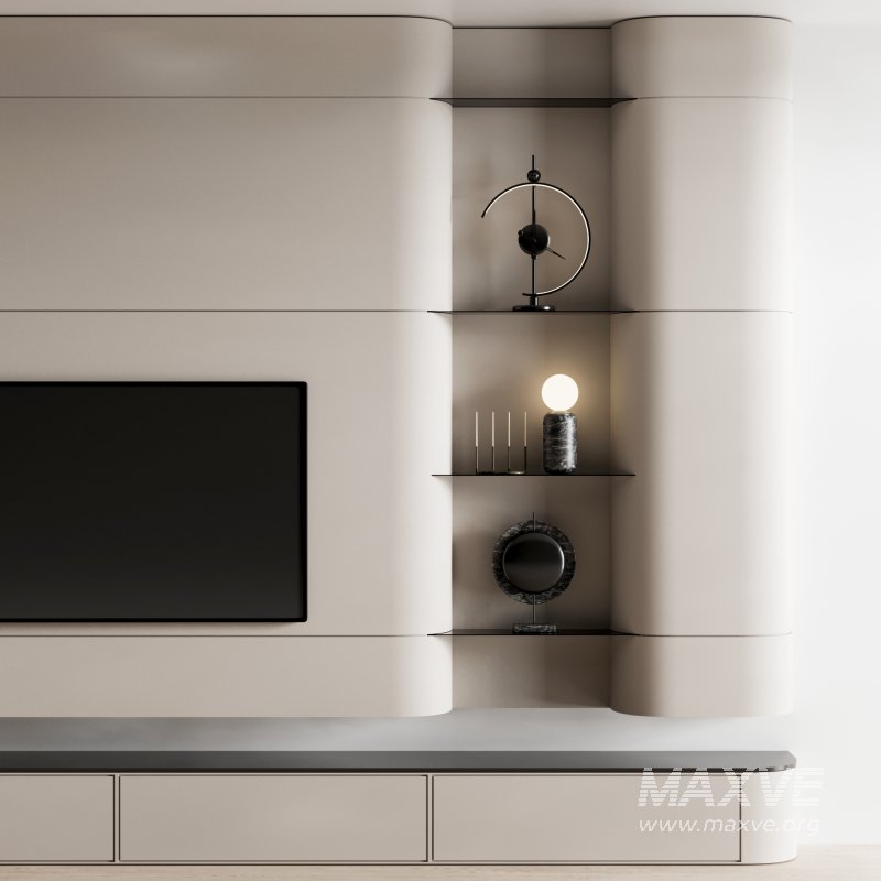 Tv wall set06 - Image 3