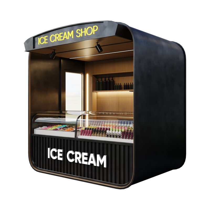 Ice Cream Shop 01 by Devran3D - Image 1