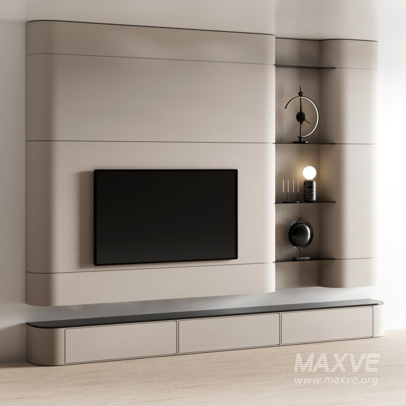 Tv wall set06 - Image 4