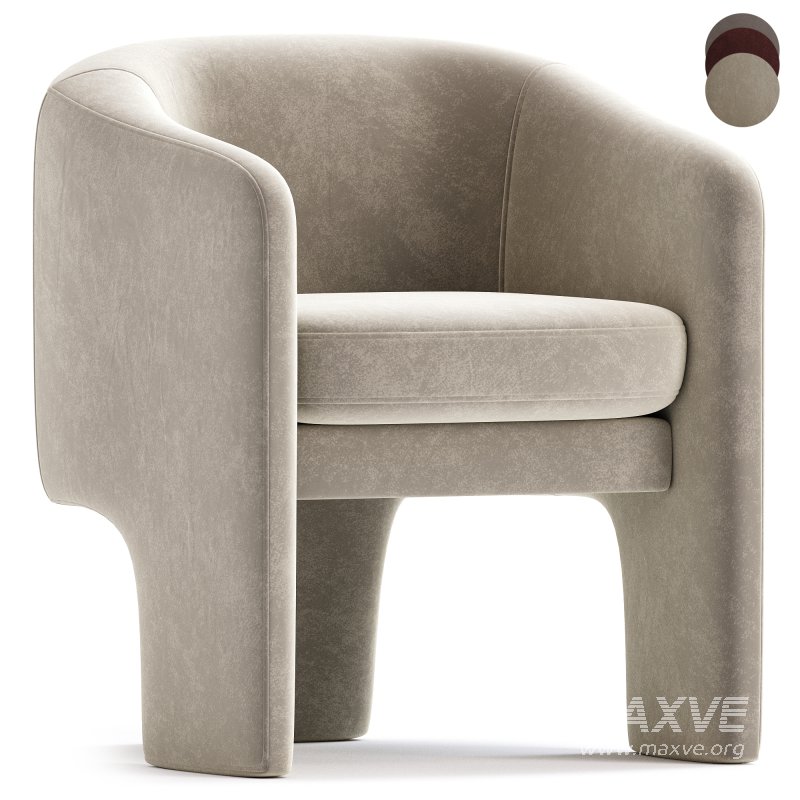Upland Upholstered Armchair - Image 4