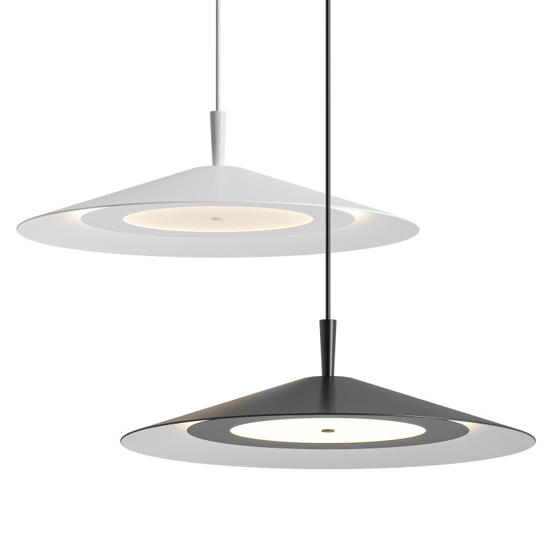 Minimalist Flying Saucer Pendant Light - Image 1