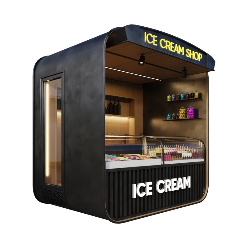 Ice Cream Shop 01 by Devran3D - Image 3