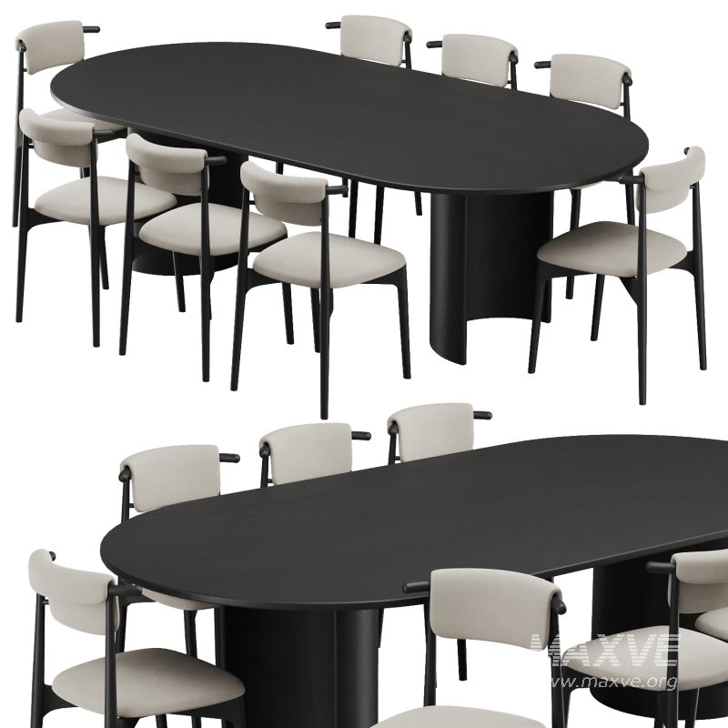 Dinning chair and table249 - Image 6