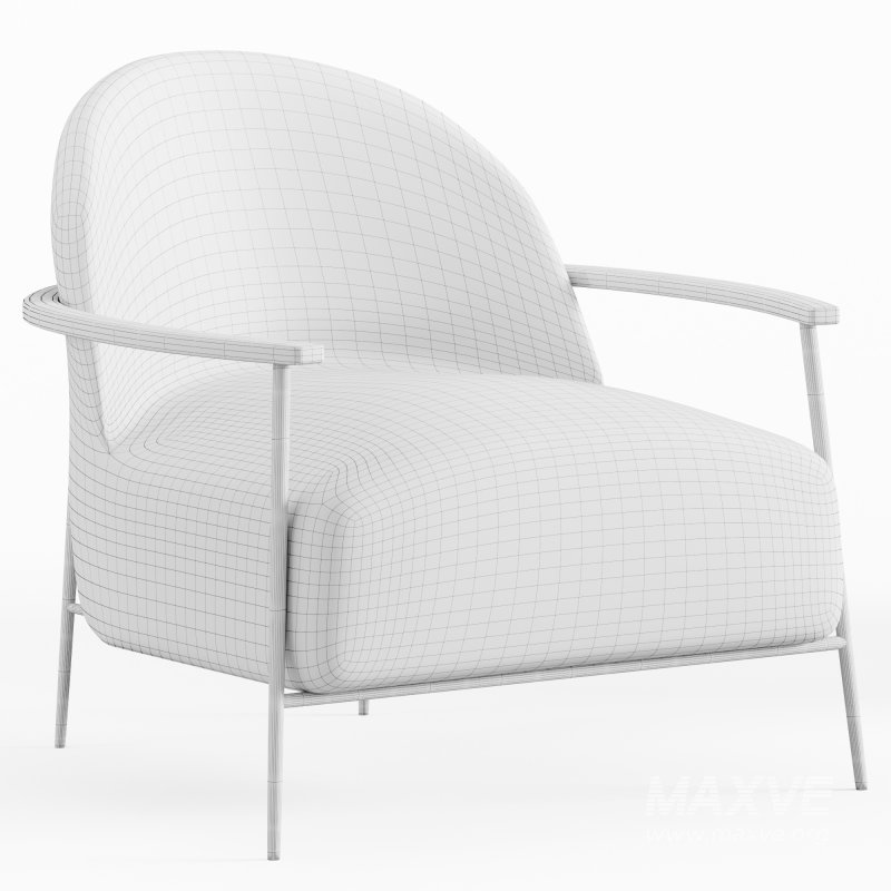 Sejour Lounge Chair By Gubi - Image 1