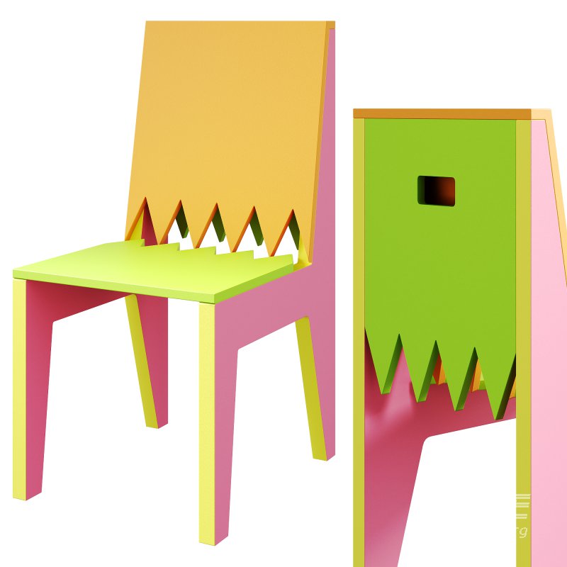 Chair CHOMP by De Rosso - Image 1