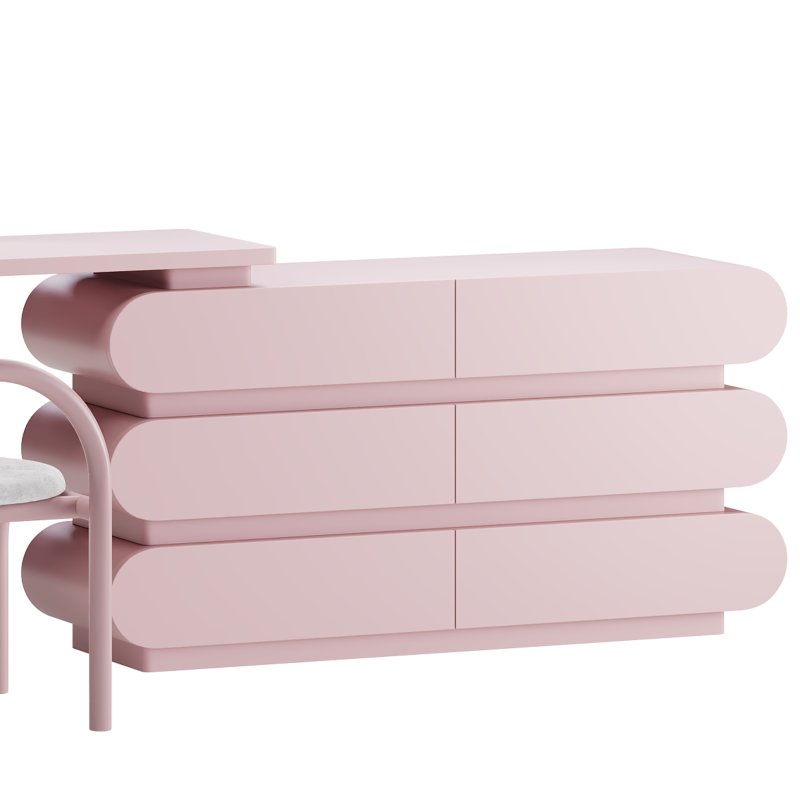 Modern Extendable Storage Vanity Table - Image 11