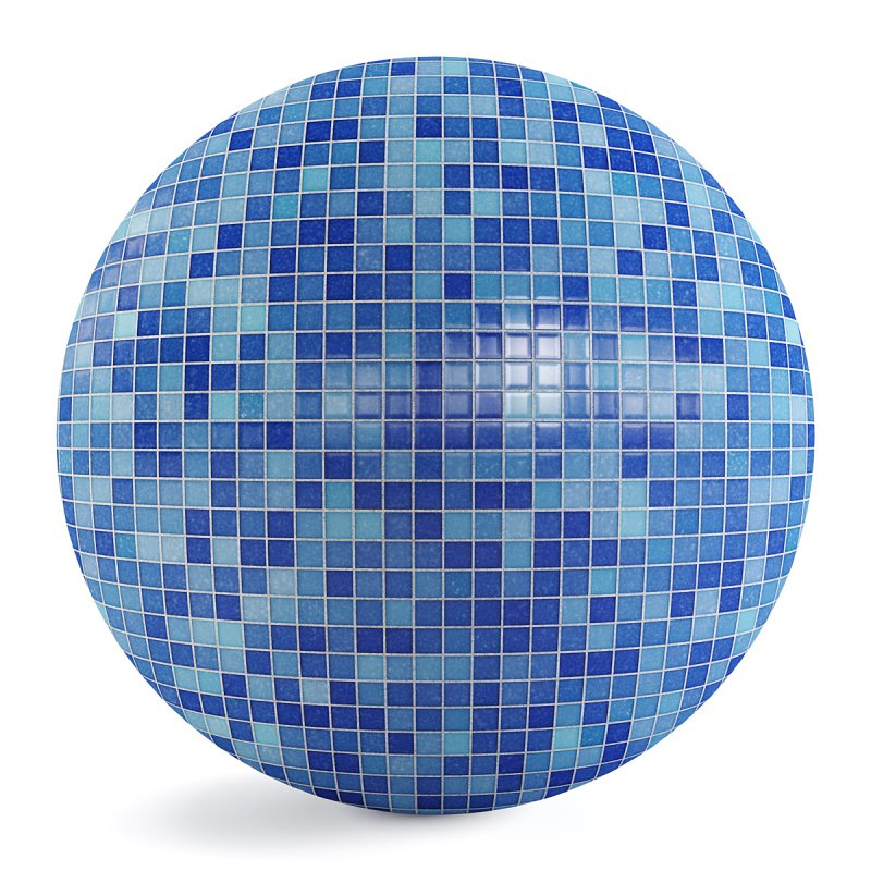 FB18 PBR Pool mosaic glass tiles 4K (indiamart) | 4 MAT - Image 2