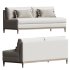 Barton Armless Sofa - Thumbnail 1