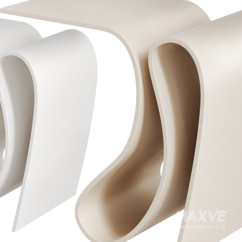 Corian Side Table coffee table - Image 4