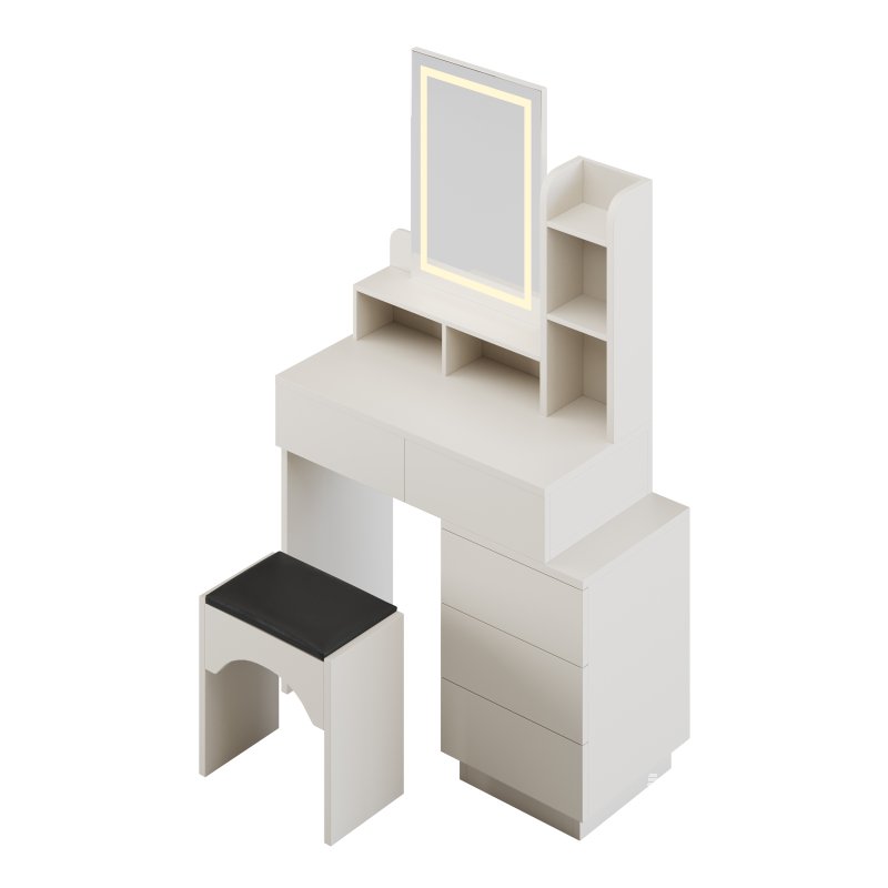 Coiffeuse Morilus avec armoire reglable - Image 9