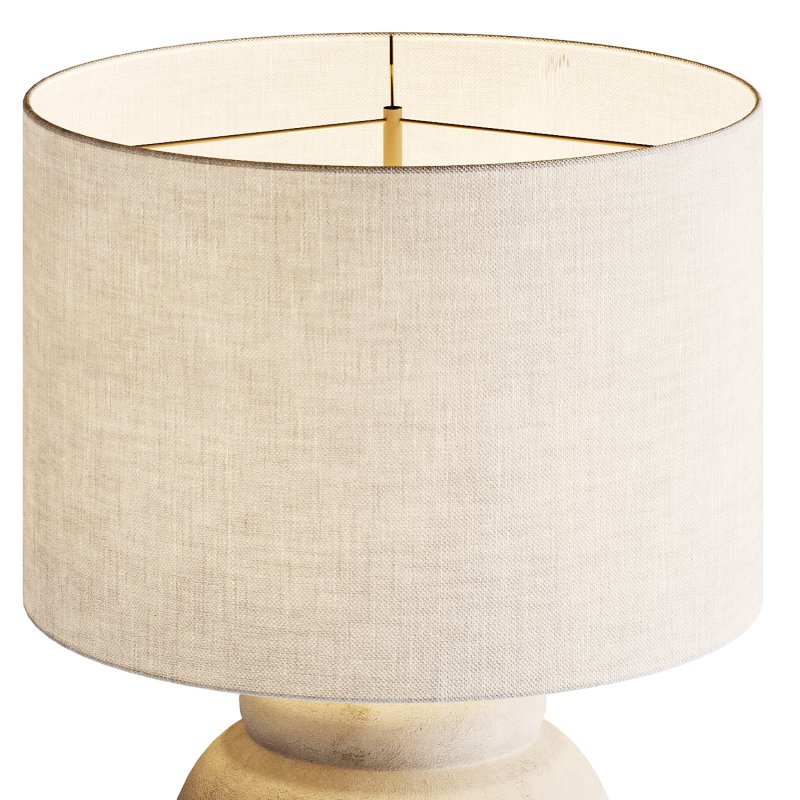 Grote tafellamp Bodhi met keramische voet - Image 13