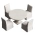 Terrace Round Dining Table set - Thumbnail 2