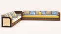 Moroccan sofa 3D model - Thumbnail 2
