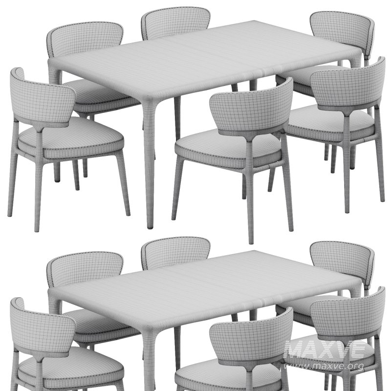 Dinning chair and table246 - Image 5