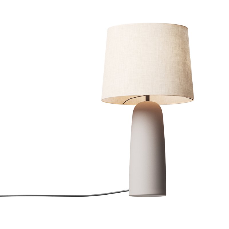 Grote tafellamp Kaya betonnen voet - Image 9