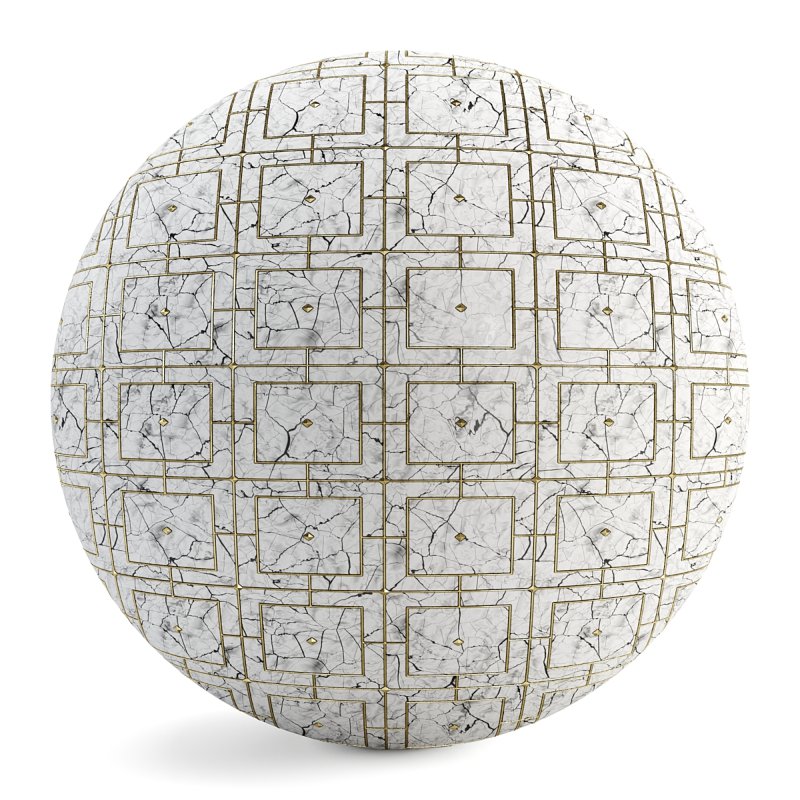 FB7 Marble Floor Tile stone | 4K | PBR | 2MAT - Image 2