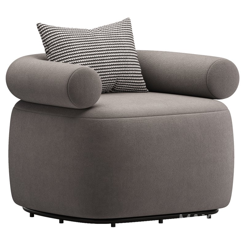Huggy Swivel Armchair Malibu - Image 2