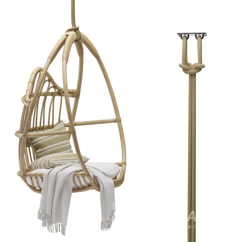 Balancelle_en_canne_de_rotin - Image 4