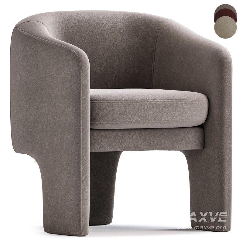 Upland Upholstered Armchair - Image 3