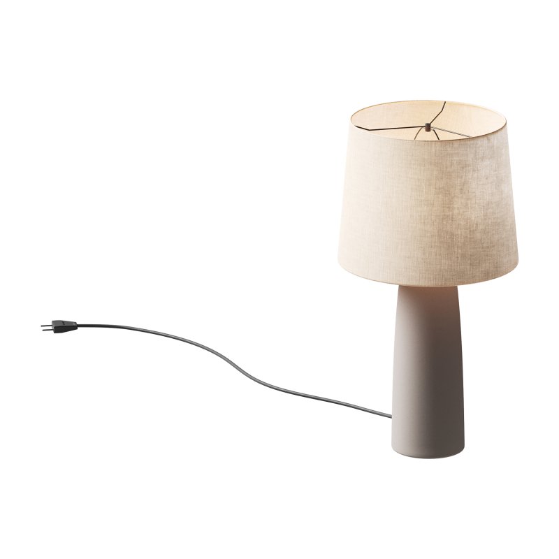 Grote tafellamp Kaya betonnen voet - Image 11