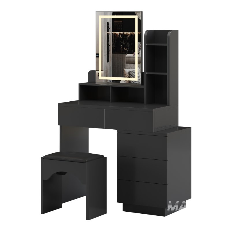 Coiffeuse Morilus avec armoire reglable - Image 6