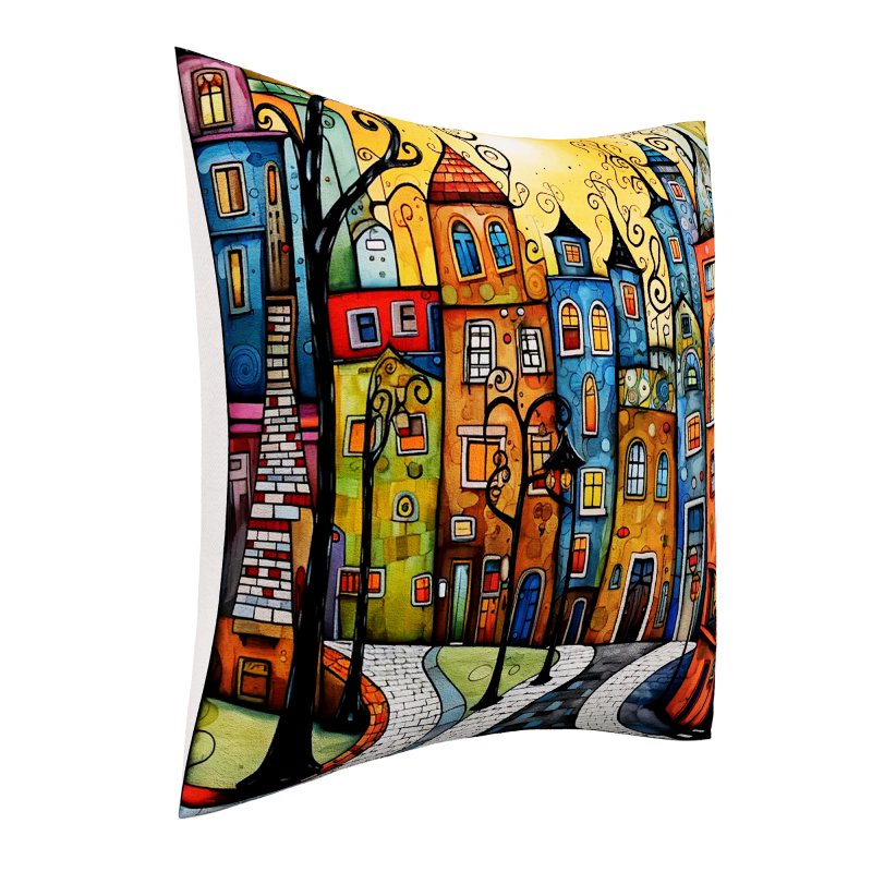Classic modern canvas pillow - Image 2