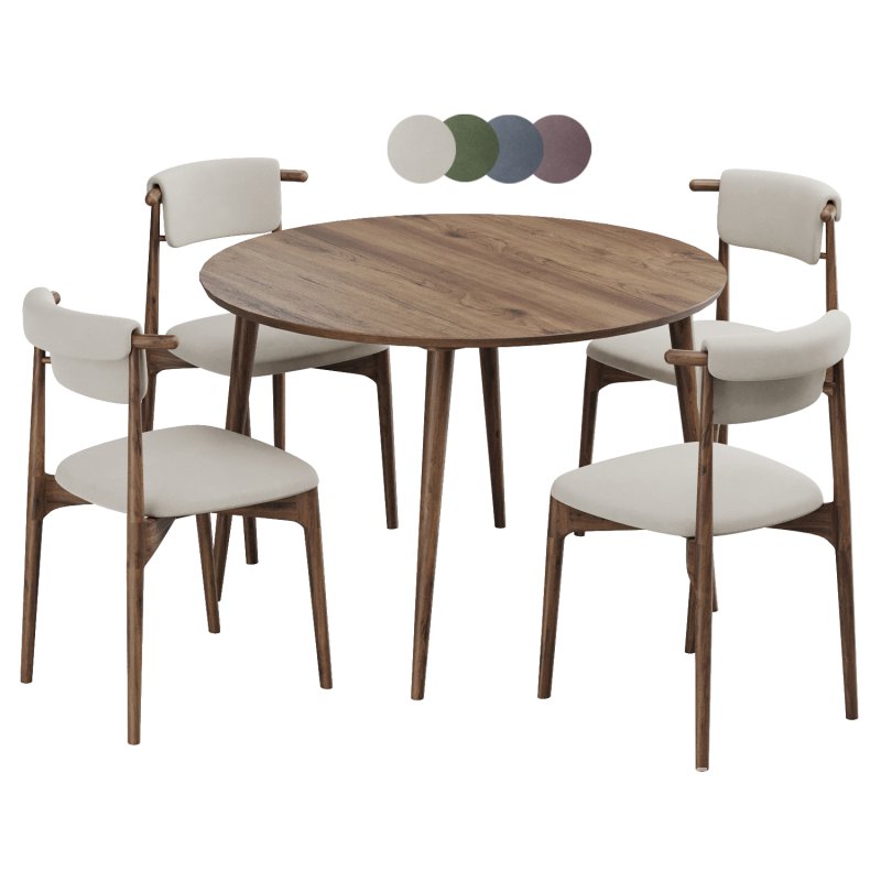 Dinning chair and table244 - Image 1