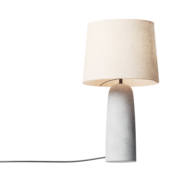 Grote tafellamp Kaya betonnen voet - Image 8