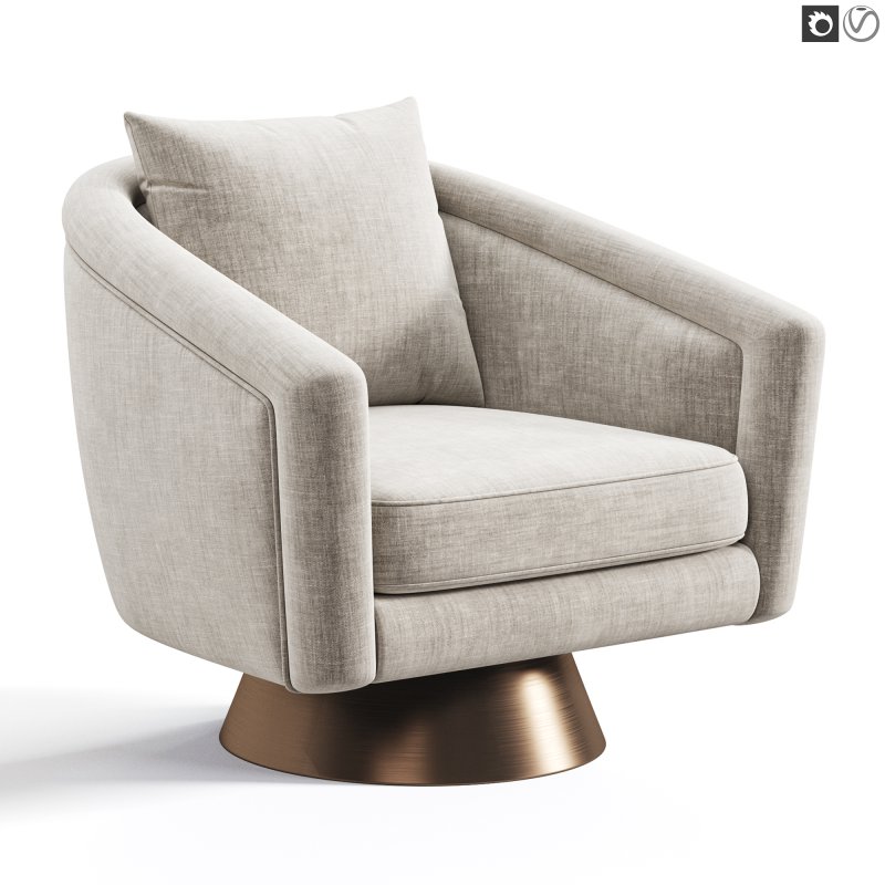 Swivel chair Fano - Image 6