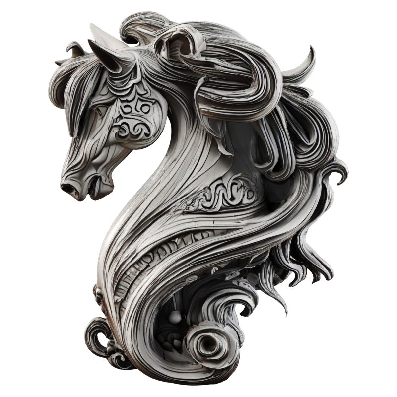 Horse statue - Image 5