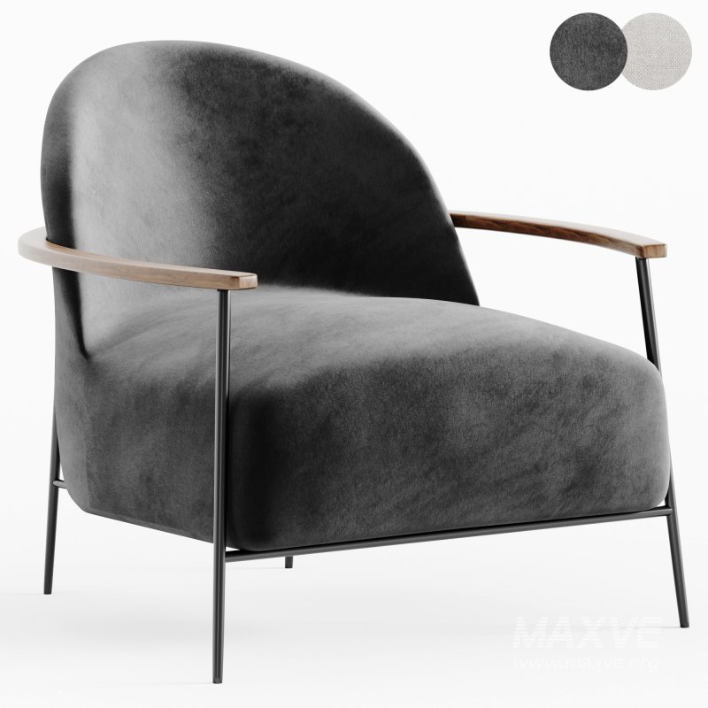Sejour Lounge Chair By Gubi - Image 3