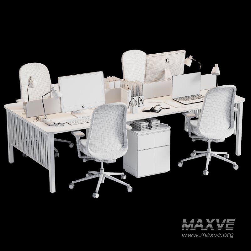 Employee Set Office Furniture 17 - Image 5