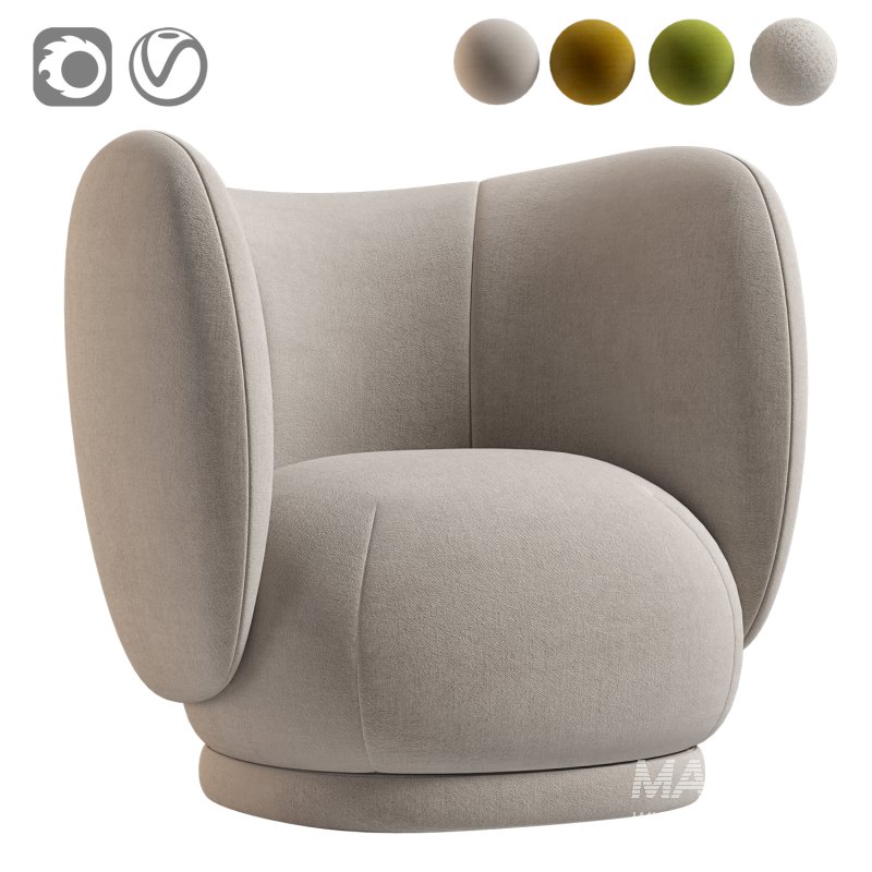 Rico Lounge Chair - Image 1