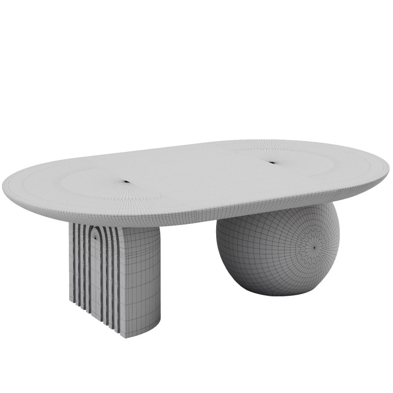 Nordic Cream Style Coffee Table - Image 5