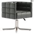 Matrice Green Leather Office Chair - Thumbnail 1