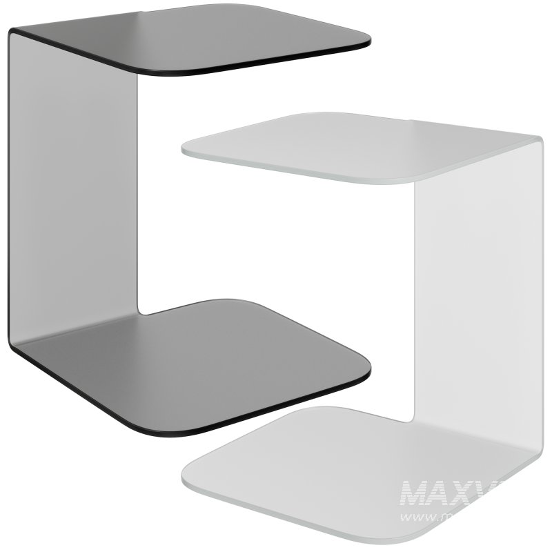 Shell Curved Glass Table by Sovet Italia - Image 3