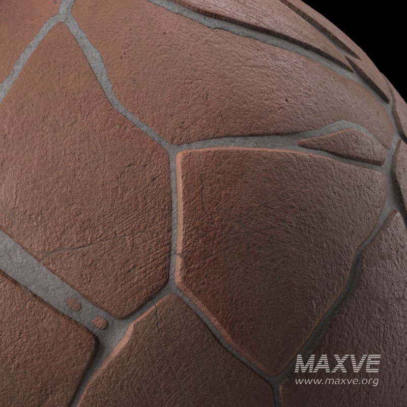 Stone Wall Materials 02- Brush Rock | Sbsar Pbr 4k Seamless - Image 2