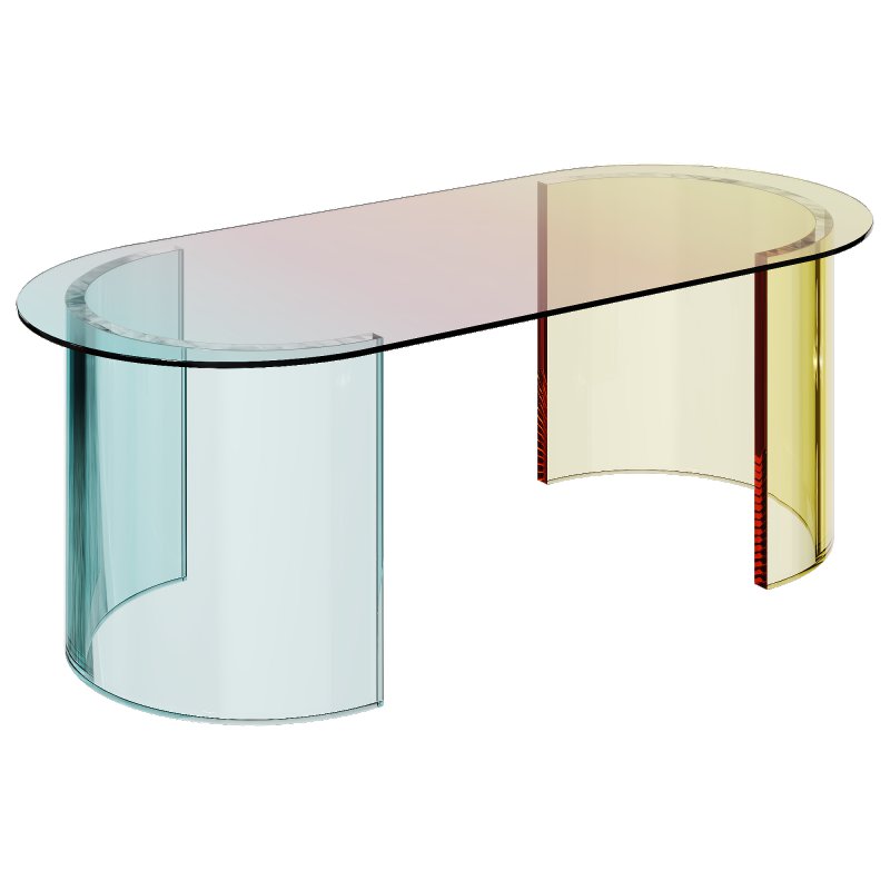 Coffee table table Acrylic Lounge Table by Studio Ripoco - Image 3