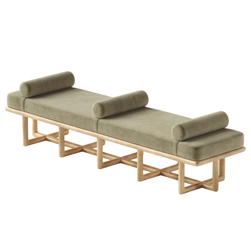 Lentre deux Long ottoman - Image 3