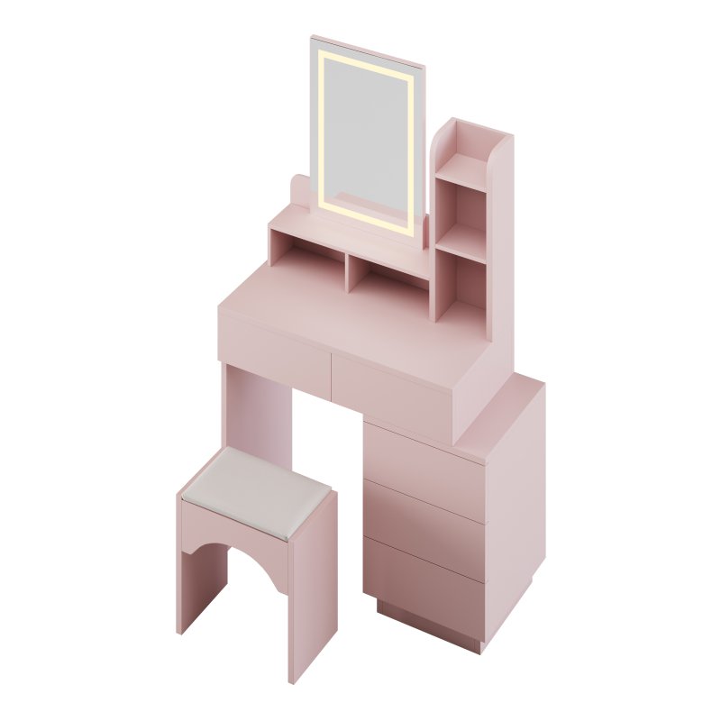 Coiffeuse Morilus avec armoire reglable - Image 4