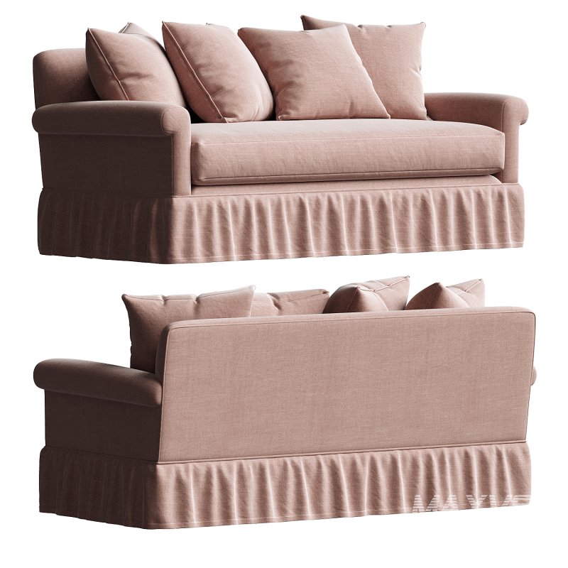 NiX by Nicola Harding curtain call 3 seater sofa - Image 4
