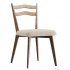 Hazel Brown Wood Dining Chair - Thumbnail 1
